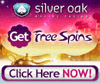 25 Free Spins at Silver Oak Casino! 